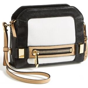 Botkier Honore crossbody In Black/White/Cream